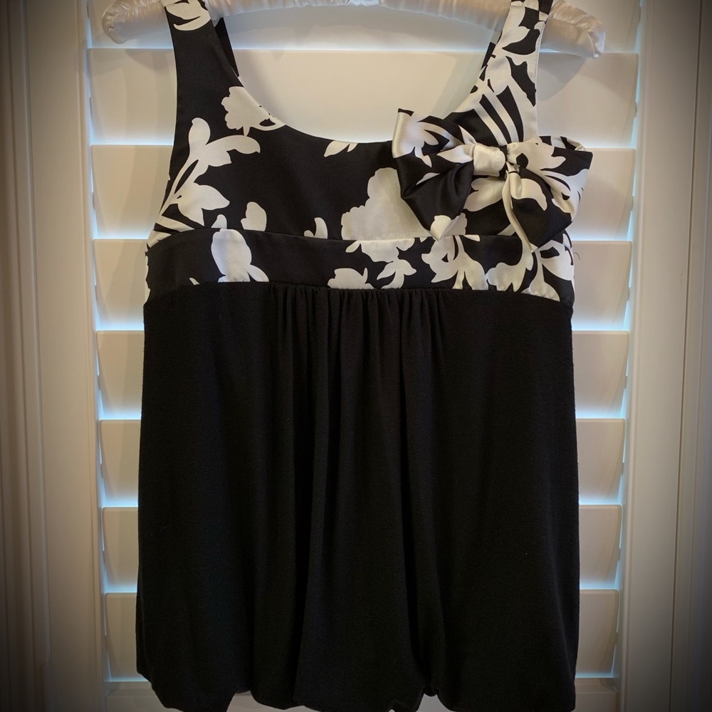 Bebe Bubble Hem Top